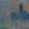 Londres, le Parlement (Effet de brouillard) (W 1609) - Claude Monet - Reproductions de tableaux et peintures haut de gamme