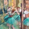 Danseuses rose et verte - Edgar Degas - Reproductions de tableaux et peintures haut de gamme