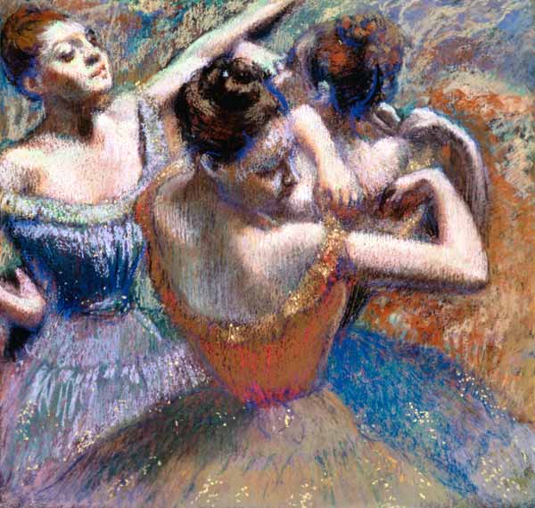 The Dancers - Edgar Degas