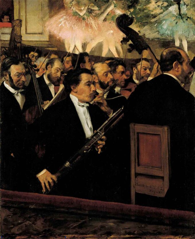 The Orchestra of the Opera - Edgar Degas