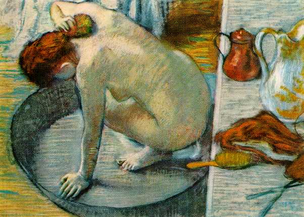 The Tub - Edgar Degas