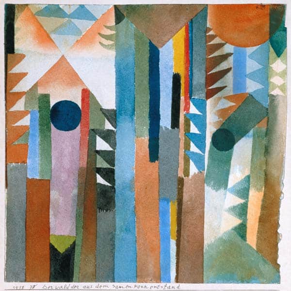 The Forest Born from the Grain - Paul Klee