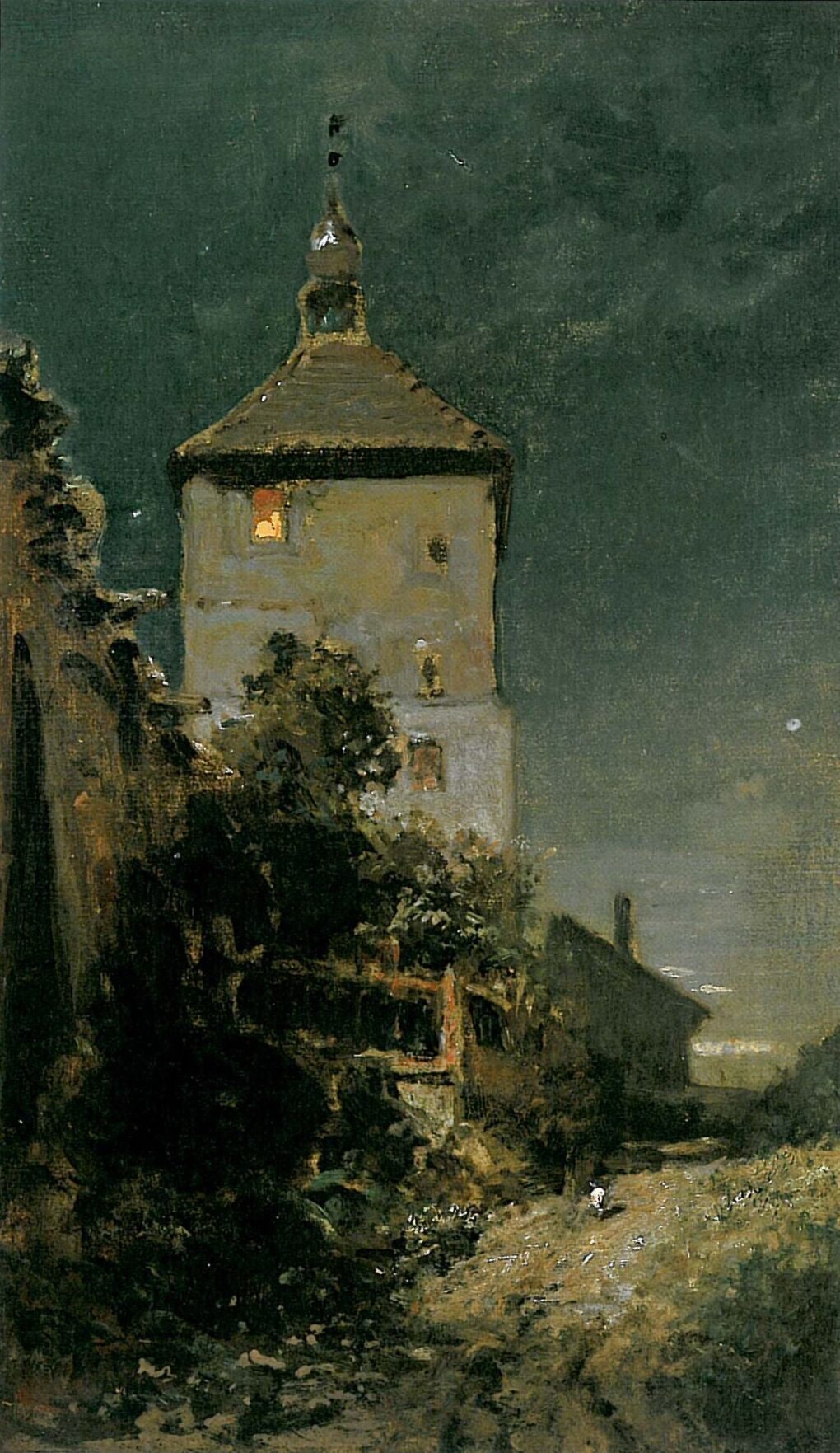 Le Blasturm à Schwandorf - Carl Spitzweg - Reproductions de tableaux et peintures haut de gamme