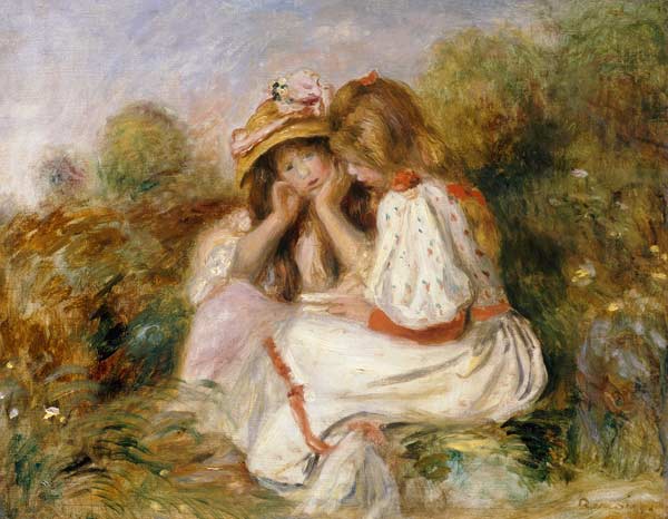 Two Girls - Pierre-Auguste Renoir