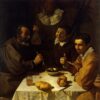 Déjeuner - Diego Velázquez - Reproductions de tableaux et peintures haut de gamme