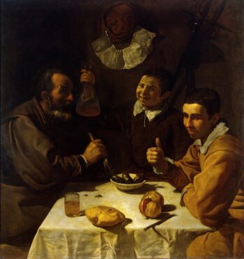 Déjeuner - Diego Velázquez - Reproductions de tableaux et peintures haut de gamme