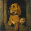 Dignité et impudence - Edwin Landseer - Reproductions de tableaux et peintures haut de gamme