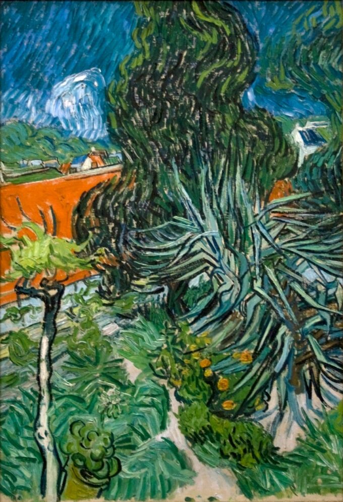 The Garden of Doctor Gachet in Auvers - Van Gogh