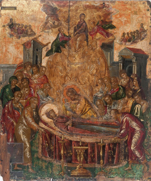 Dormition de la Vierge - El Greco - Reproductions de tableaux et peintures haut de gamme