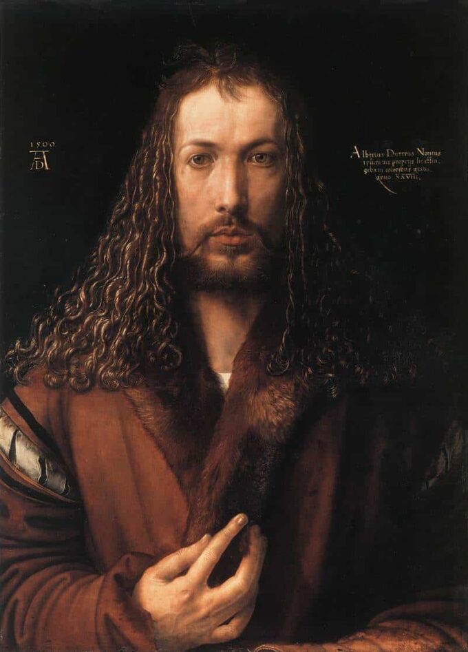 Self-portrait (Dürer, Munich) - Albrecht Dürer