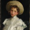 Jeune fille néerlandaise en blanc - Robert Henri - Reproductions de tableaux et peintures haut de gamme