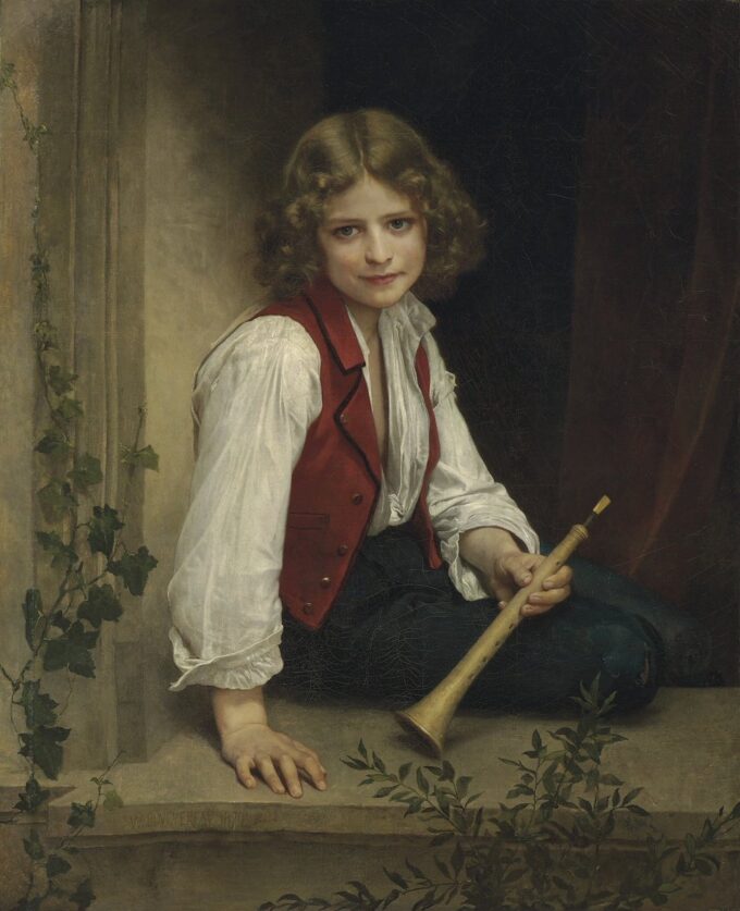 The Pifferaro by William Bouguereau