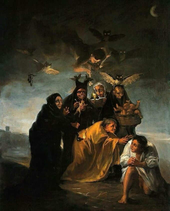 Exorcism Scene - Francisco de Goya