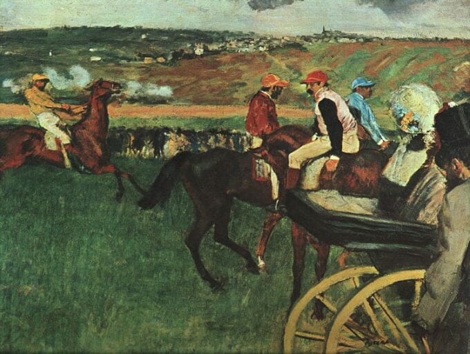 The Racecourse - Edgar Degas