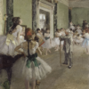 La Classe de danse - Edgar Degas - Reproductions de tableaux et peintures haut de gamme