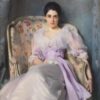 Portrait de Lady Agnew of Lochnaw - John Singer Sargent - Reproductions de tableaux et peintures haut de gamme