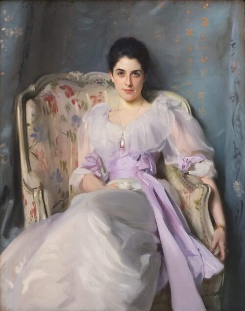 Portrait de Lady Agnew of Lochnaw - John Singer Sargent - Reproductions de tableaux et peintures haut de gamme