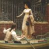 La fugue - Edmund Leighton - Reproductions de tableaux et peintures haut de gamme