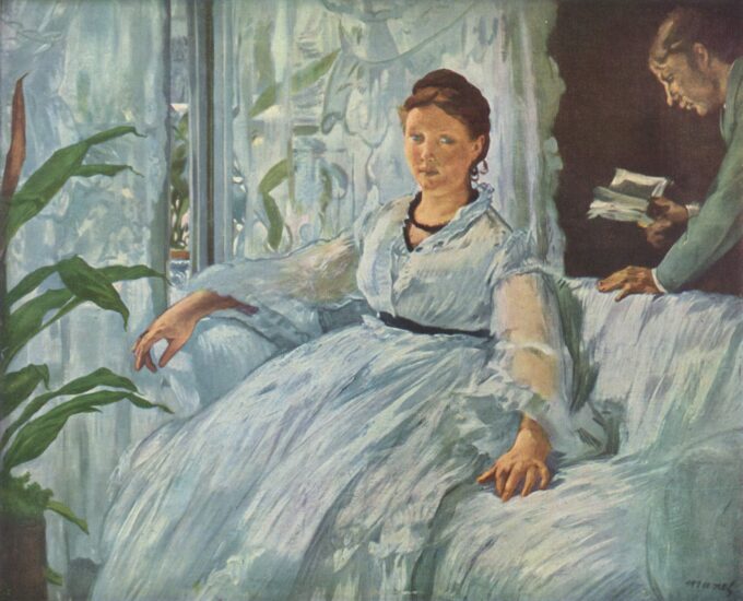 Lecture - Edouard Manet. 

Translation: Lecture - Edouard Manet