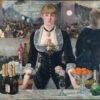 Un bar aux Folies Bergère - Edouard Manet - Reproductions de tableaux et peintures haut de gamme