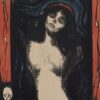 Madonna de Edvard Munch - Reproductions de tableaux et peintures haut de gamme