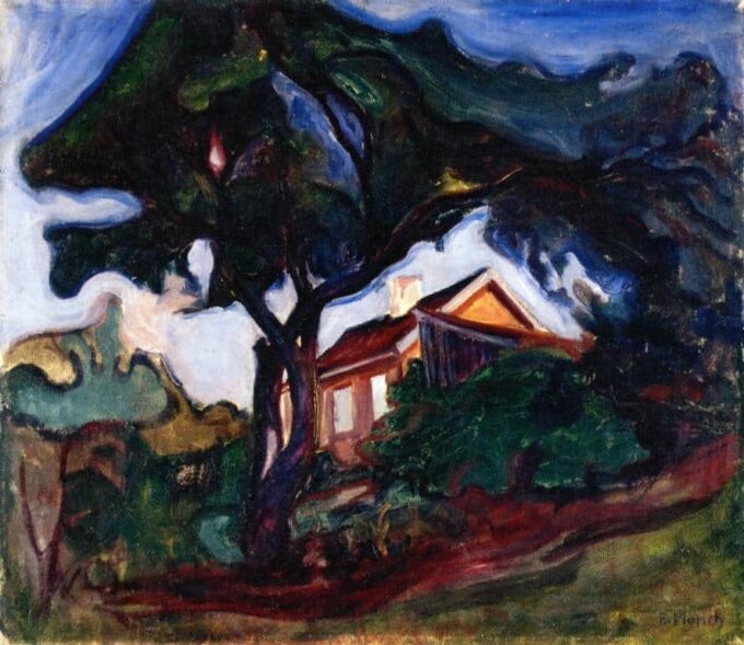 The Apple Tree - Edvard Munch