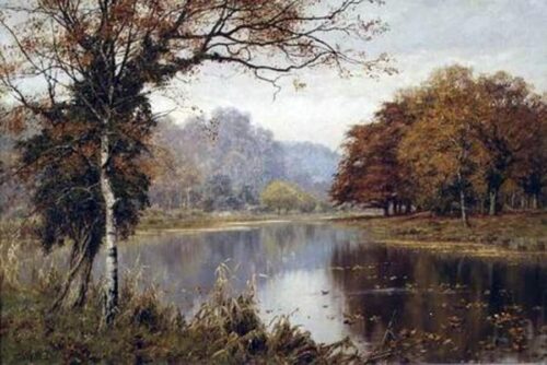 Un jour d'automne - Edward Wilkins Waite - Reproductions de tableaux et peintures haut de gamme