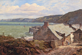 Clovelly (1881) - Edward Wilkins Waite - Reproductions de tableaux et peintures haut de gamme