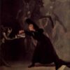 La Lampe du diable - Francisco de Goya - Reproductions de tableaux et peintures haut de gamme