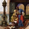 La lettre - Rudolf Ernst - Reproductions de tableaux et peintures haut de gamme