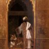 Le gardien du palais - Rudolf Ernst - Reproductions de tableaux et peintures haut de gamme