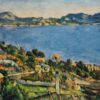 Estaque paysage au golfe de Marseille - Paul Cézanne - Reproductions de tableaux et peintures haut de gamme