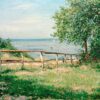 Paysage naturel - Caillebotte - Reproductions de tableaux et peintures haut de gamme