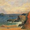 Côte rocheuse - Paul Gauguin - Reproductions de tableaux et peintures haut de gamme