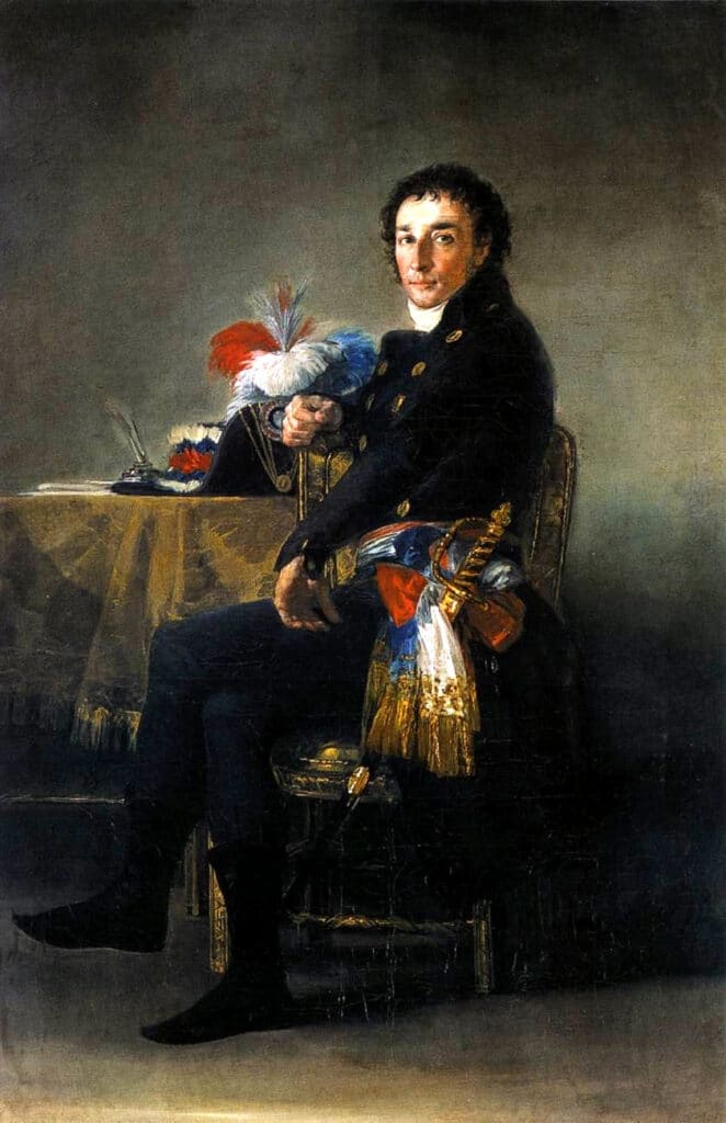 Portrait of Ferdinand Guillemardet - Francisco de Goya