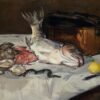 Poisson (Nature morte) - Edouard Manet - Reproductions de tableaux et peintures haut de gamme