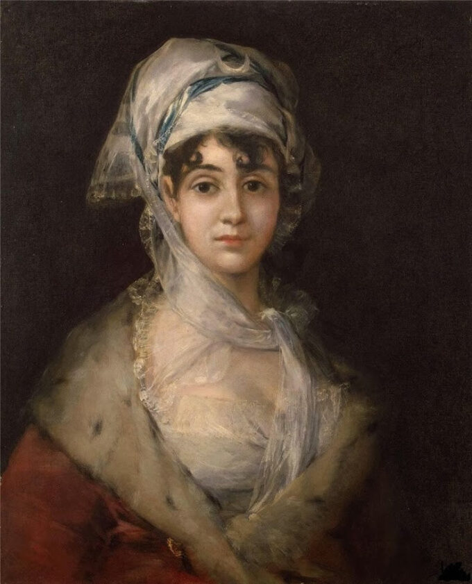 Portrait of Doña Antonio Zárate (1810-1811) - Francisco de Goya