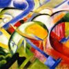 Mouton - Franz Marc - Reproductions de tableaux et peintures haut de gamme