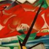 La vache du monde - Franz Marc - Reproductions de tableaux et peintures haut de gamme