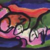 Moutons - Franz Marc - Reproductions de tableaux et peintures haut de gamme