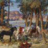 Oasis, Algiers - Frederick Arthur Bridgman - Reproductions de tableaux et peintures haut de gamme