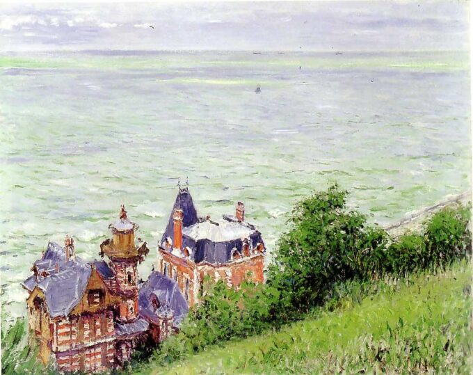 Villas in Trouville - Caillebotte