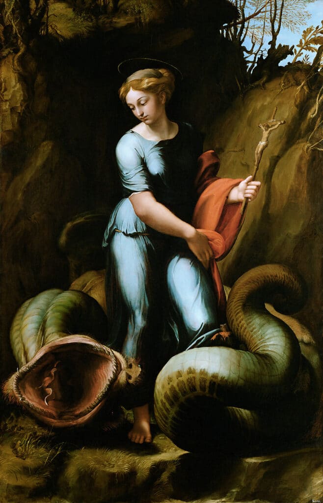 Saint Margaret - Raphael (painter)