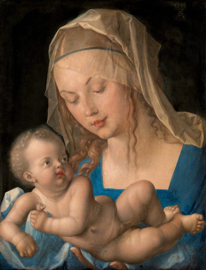 The Madonna of the Pear - Albrecht Dürer