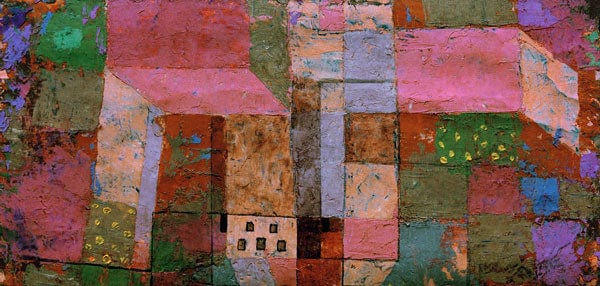 Maison de jardin – Paul Klee Oil Painting Reproduction