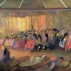 Te fare hymenee - Paul Gauguin - Reproductions de tableaux et peintures haut de gamme