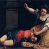 Jaël et Sisera - Artemisia Gentileschi - Reproductions de tableaux et peintures haut de gamme