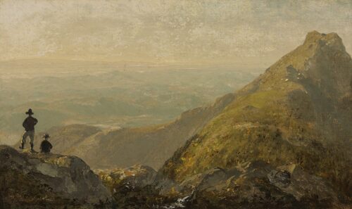 Une esquisse de Mansfield Mountain - Sanford Robinson Gifford - Reproductions de tableaux et peintures haut de gamme