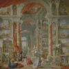 Galerie de vues de la Rome moderne - Giovanni Paolo Panini - Reproductions de tableaux et peintures haut de gamme