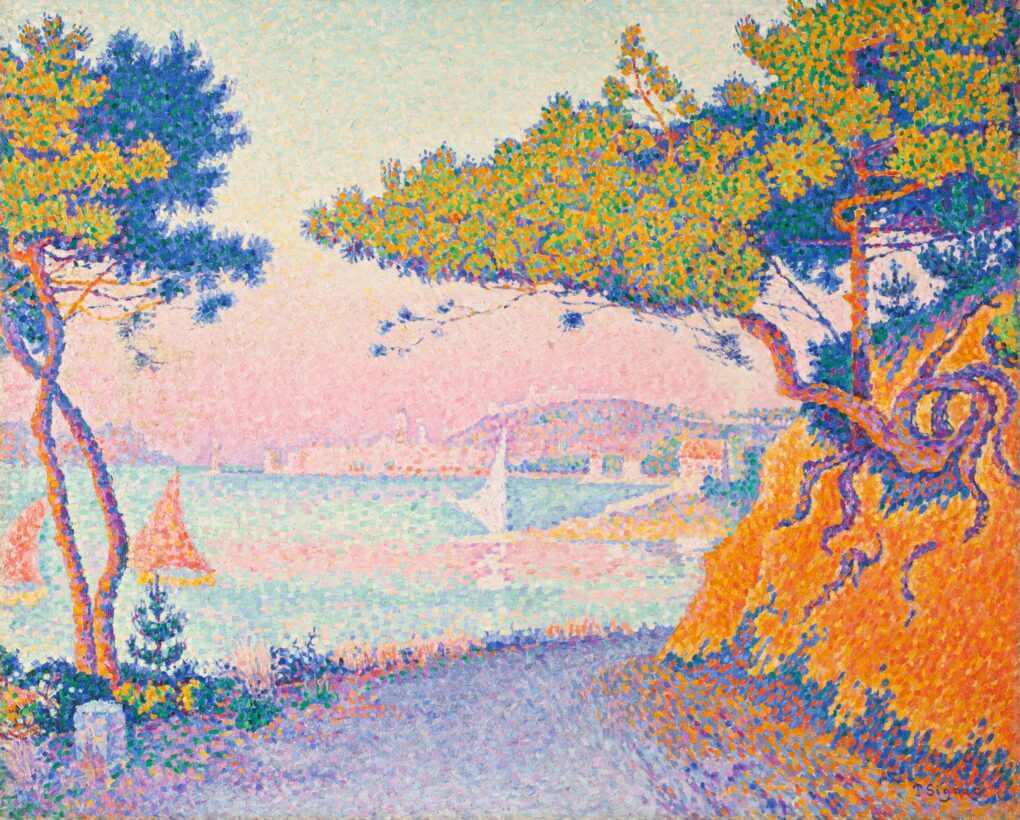 Golfe Juan - Paul Signac - Reproductions de tableaux et peintures haut de gamme